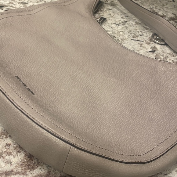 Michael Kors Pebble Gray Hobo Bag - Picture 10 of 11